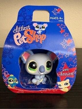 Littlest Pet Shop LPS 872 Sassiest Koala Mail Order ~ AUTHENTIC HTF 2009